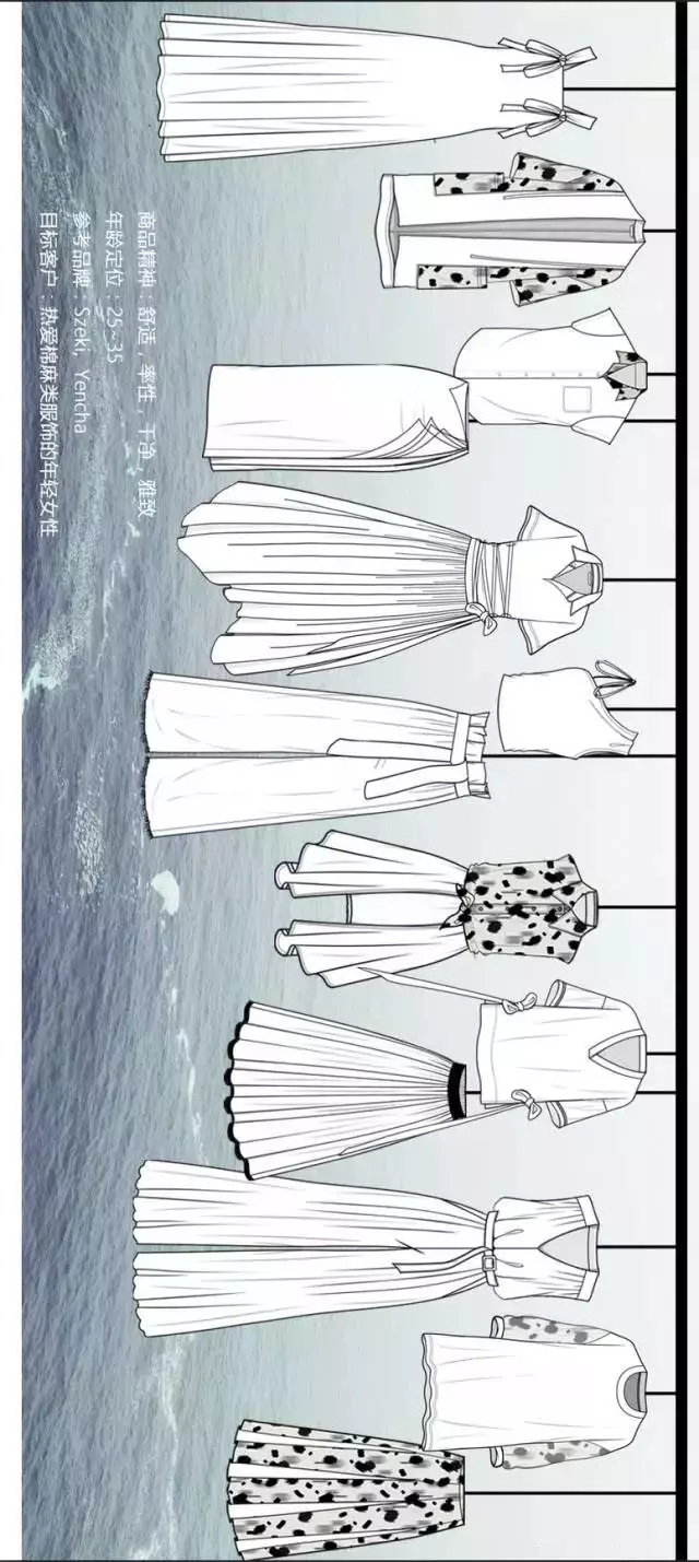 最新18S/S男女平面款式图合辑 | 时装画手绘技巧与服装设计全教程